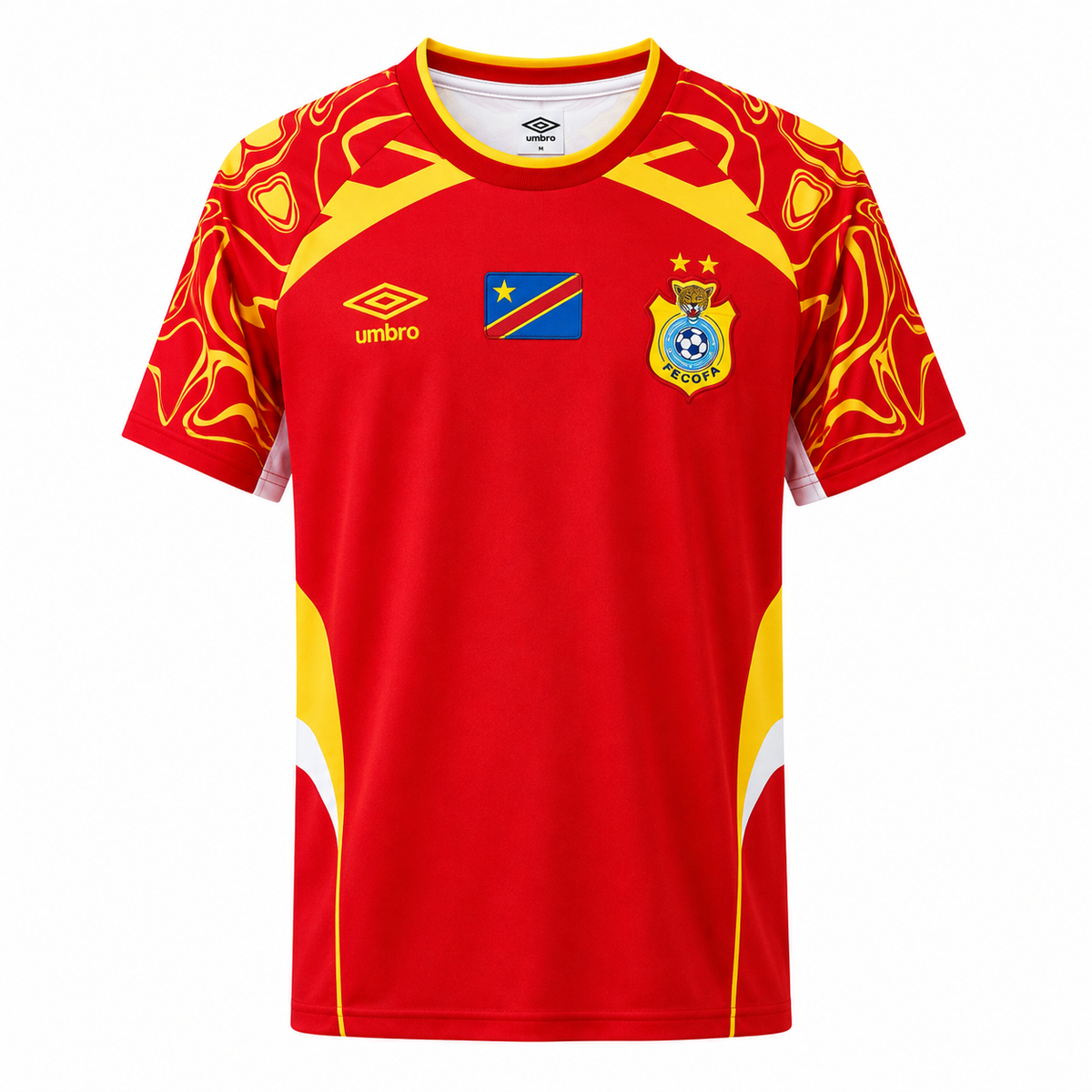 Umbro DR Congo Jersey Red Fan Version
