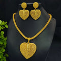 24 Gold Necklace and Earrings
