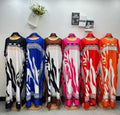 Women’s African Print Maxi Dress with Matching Headscarf