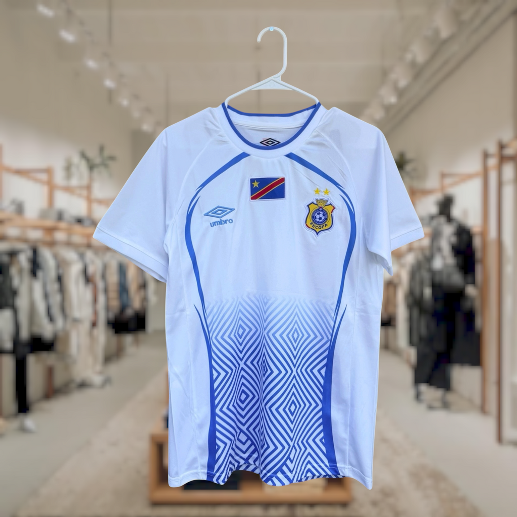 DR Congo Jersey White Fan Version