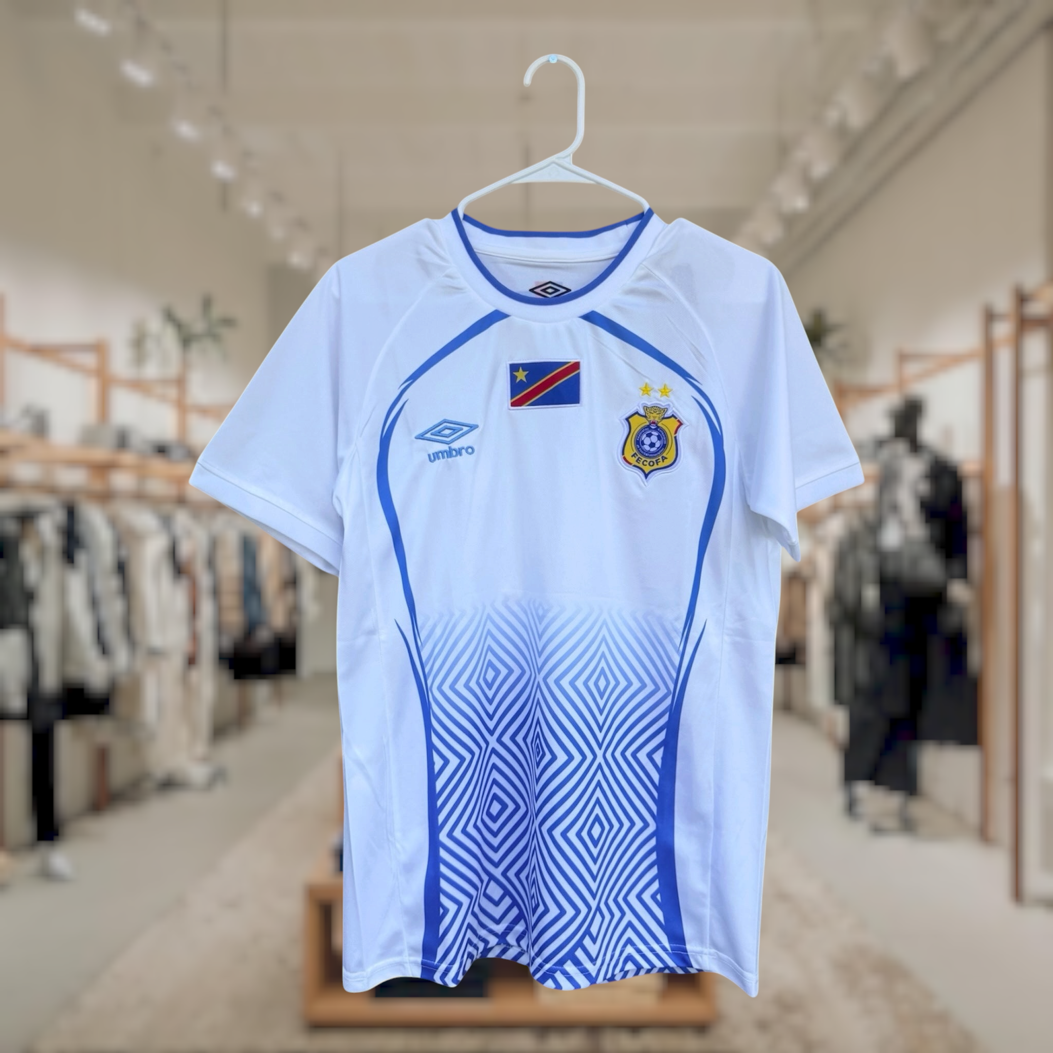 DR Congo Jersey White Fan Version