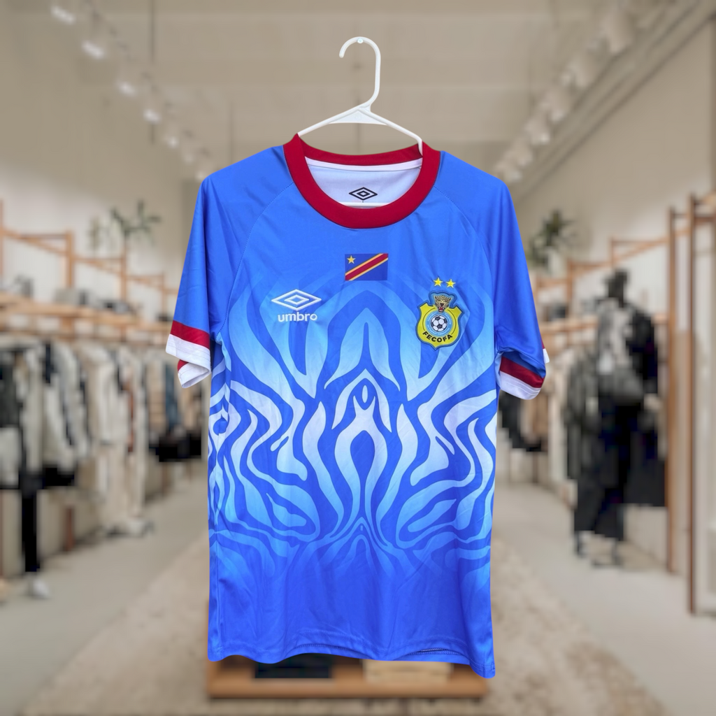 DR Congo Jersey Blue Fan Version